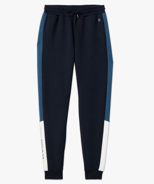 Jogging en maille à bandes contrastantes homme vue4 - GEMO (HOMME) - GEMO