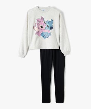 Pyjama fille molletonné - Lilo et Stitch vue1 - DISNEY DTR - GEMO