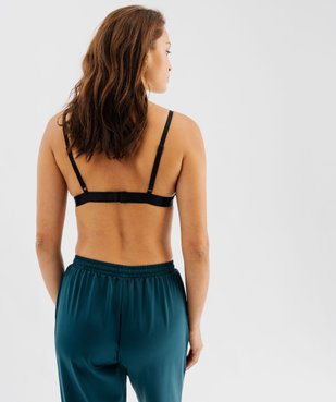 Soutien-gorge triangle en dentelle avec mousses amovibles vue6 - GEMO(HOMWR FEM) - GEMO
