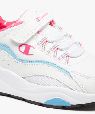 Baskets fille tricolores à lacets élastiques et scratch – Champion USA vue6 - CHAMPION USA - GEMO
