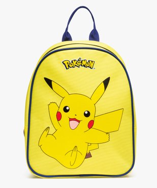 Sac à dos en toile avec motif Pikatchu enfant - Pokemon vue2 - POKEMON - GEMO