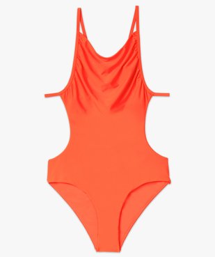 Maillot de bain femme une pièce à bretelles multi-positions vue4 - GEMO (PLAGE) - GEMO