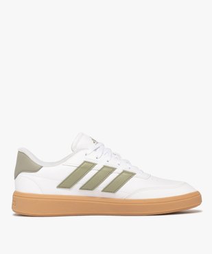 Baskets homme à semelle épaisse contrastante Courtblock - Adidas vue1 - ADIDAS - GEMO