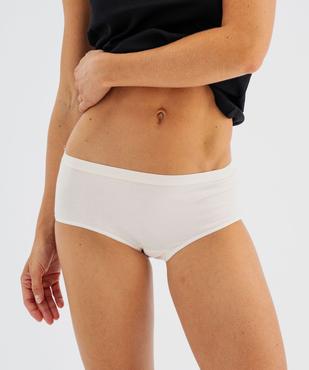 Boxers en coton stretch femme - Les Pockets Eco Dim (lot de 3) vue3 - DIM - GEMO
