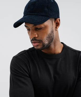 Tee-shirt manches longues et col rond en coton résistant homme vue2 - GEMO (HOMME) - GEMO
