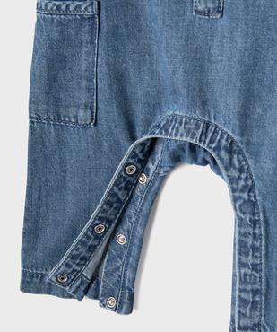Ensemble bébé garçon : salopette en jean et body - LuluCastagnette vue2 - LULUCASTAGNETTE - GEMO