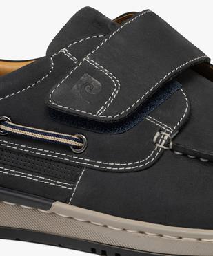 Chaussures en nubuck fermeture scratch homme - Pierre Cardin vue7 - PIERRE CARDIN DIFFUSION - GEMO