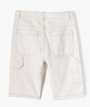Bermuda skater avec taille ajustable garçon vue7 - GEMO 4G GARCON - GEMO