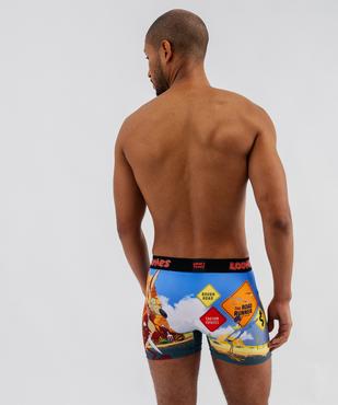 Boxer en microfibre avec motif coyote homme - Freegun X Looney Tunes vue3 - LOONEY TUNES - GEMO