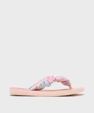 Tongs Kids Fluffy avec brides en velours fille - Havaianas vue3 - HAVAIANAS - GEMO