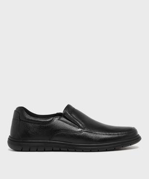 Mocassin slip-on confort dessus cuir homme - G'Flex vue1 - G'FLEX - GEMO