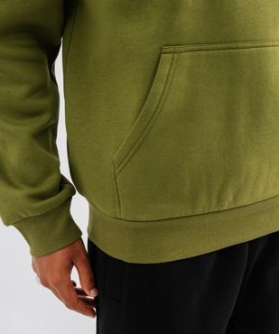 Sweat à capuche en molleton doux homme vue2 - GEMO 4G HOMME - GEMO