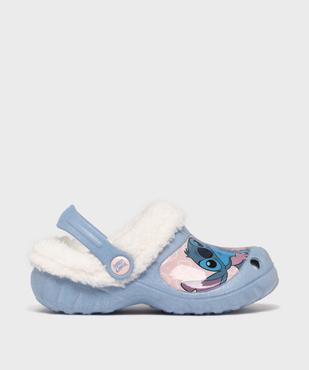 Chaussons mules fourrés et pailletés fille - Stitch vue1 - LILO & STITCH - GEMO