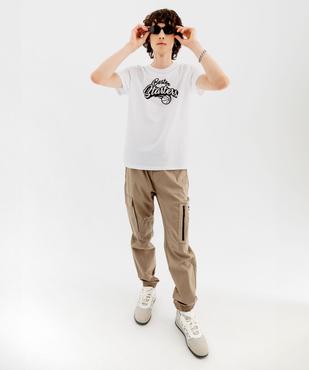 Tee-shirt manches courtes imprimé homme vue5 - GEMO (HOMME) - GEMO