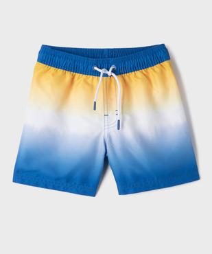 Short de surf coloris dégradé garçon vue1 - GEMO 4G GARCON - GEMO