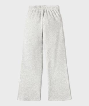 Pantalon de jogging large avec motifs à petits clous fille vue3 - GEMO 4G FILLE - GEMO