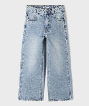 Jean Straight taille ajustable fille vue2 - GEMO 4G FILLE - GEMO