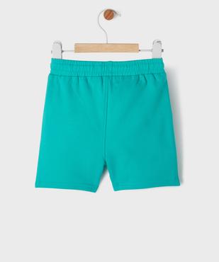 Short en maille avec palmier brodé bébé garçon vue3 - GEMO(BEBE DEBT) - GEMO