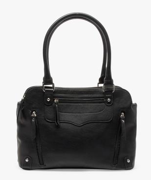 Sac à main multipoches zippées vue1 - GEMO (ACCESS) - GEMO