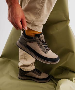 Boots mid-cut inspiration randonnée homme vue7 - URBAN STEPS - GEMO