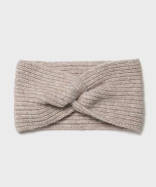 Bandeau pour les cheveux en maille côtelée femme vue1 - GEMO (ACCESS) - GEMO