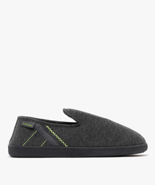 Chausson pantoufles en jersey doublé velours homme - Isotoner vue1 - ISOTONER - GEMO