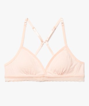 Soutien-gorge triangle spécial dos nageur fille vue1 - GEMO 4G FILLE - GEMO