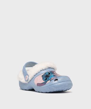 Chaussons mules fourrés et pailletés fille - Stitch vue2 - LILO & STITCH - GEMO