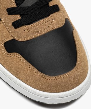 Baskets homme skateshoes bicolores à lacets vue6 - 5 MILES GEMO FOR GOOD - GEMO