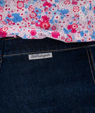 Jupe-short en jean femme - LuluCastagnette vue3 - LULUCASTAGNETTE - GEMO