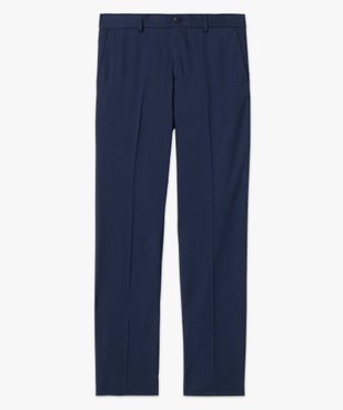 Pantalon de costume homme en toile coupe droite vue4 - GEMO (HOMME) - GEMO