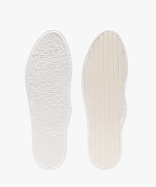 Semelles hygiène en tissu éponge - Baranne vue1 - BARANNE - GEMO