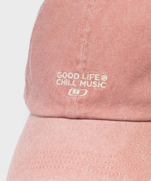 Casquette baseball en coton fille vue2 - GEMO 4G FILLE - GEMO