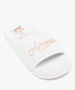 Mules de piscine fille ornées de sequins – Airness vue6 - AIRNESS - GEMO