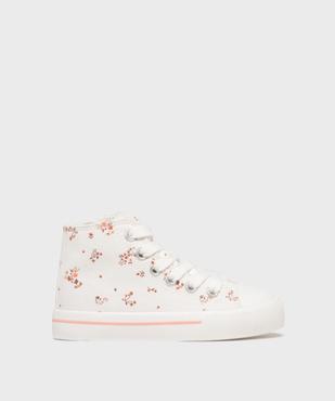 Tennis en toile montante fleurie fille vue1 - LOVELY WINGS - GEMO