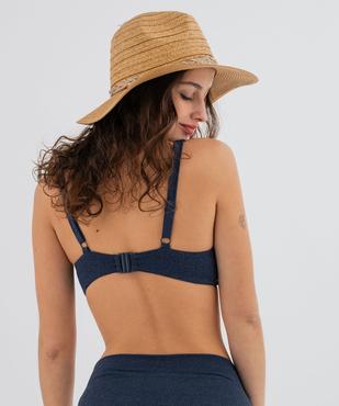 Haut de maillot de bain forme push-up femme vue2 - GEMO (PLAGE) - GEMO