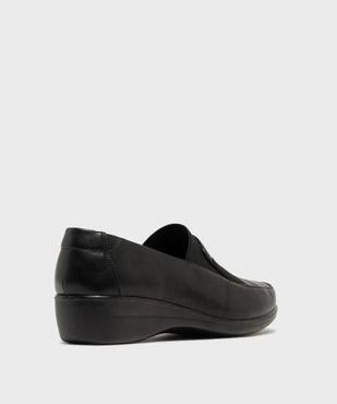 Mocassins confort légers et souples à talon compensé femme vue4 - G'FLEX GEMO FOR GOOD - GEMO