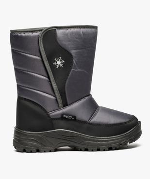 Après-ski bicolores avec motif flocon de neige vue1 - GEMO (ENFANT) - GEMO