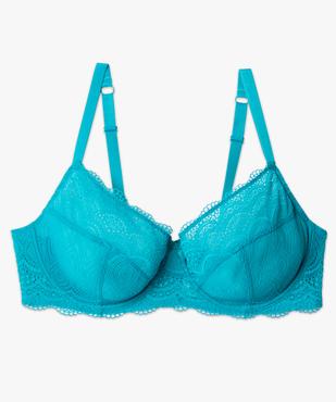 Soutien-gorge emboitant à armatures en dentelle grande taille vue4 - GEMO(HOMWR FEM) - GEMO