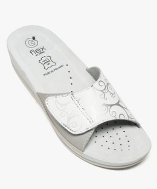 Mules confort femme à large bride scratch - Cloggy vue5 - GEMO (EQUIPT) - GEMO