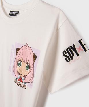Tee-shirt manches courtes imprimé fille - Spy x Family vue2 - SPY X FAMILY - GEMO