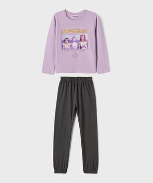 Pyjama bicolore à motif fille - K-Pop Demon Hunters vue1 - KPOP DEMON HUNTERS - GEMO