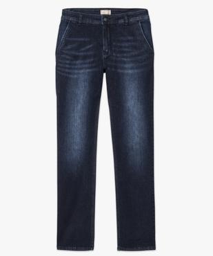 Jean brut Regular en coton stretch vue4 - GEMO (HOMME) - GEMO