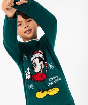 Pull de Noël avec motif Mickey garçon - Disney vue5 - MICKEY - GEMO