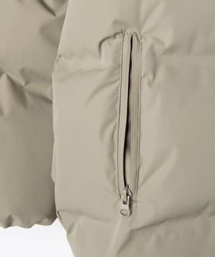 Blouson déperlant doublé polaire à capuche garçon vue4 - GEMO 4G GARCON - GEMO