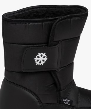 Après-ski garçon fourrés avec double fermeture scratch vue6 - GEMO (EQUIPT) - GEMO