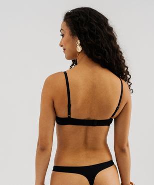 Soutien-gorge corbeille à armatures et bonnets moulés en microfibre vue8 - GEMO 4G FEMME - GEMO