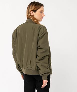 Bomber en matière satinée femme vue3 - GEMO(FEMME PAP) - GEMO