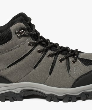 Chaussures de randonnée homme bicolores à semelle crantée  vue6 - GEMO (CASUAL) - GEMO