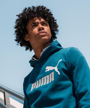 Sweat à capuche en molleton douillet garçon - Puma vue5 - PUMA - GEMO